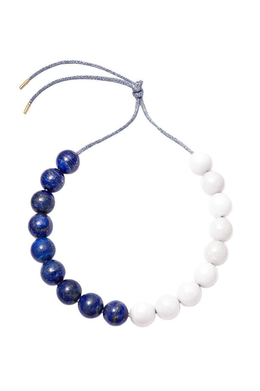 Blue Bowery Downtown Necklace-YELLOW GOLD-JEWELRYFINE JEWELNECKLACE O-CAROLINA BUCCI