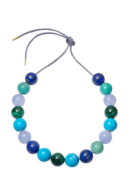 East Village Downtown Necklace-YELLOW GOLD-JEWELRYFINE JEWELNECKLACE O-CAROLINA BUCCI