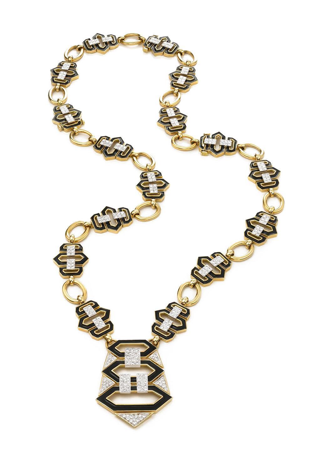 Lex Couture Necklace-YELLOW GOLD-JEWELRYFINE JEWELNECKLACE O-DAVID WEBB