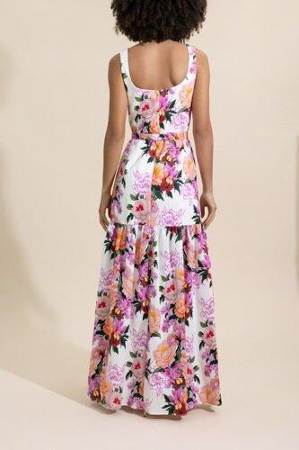 Biba Dress - Peony Drip-FLORAL-2-CLOTHINGDRESSCASUAL-BORGO DE NOR