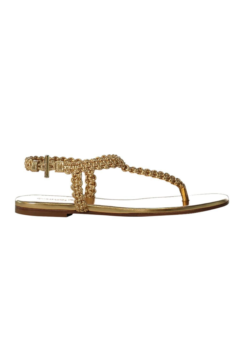 Ubud Thong Sandal - Meko-GOLD-36-SHOESANDAL-GIANVITO ROSSI