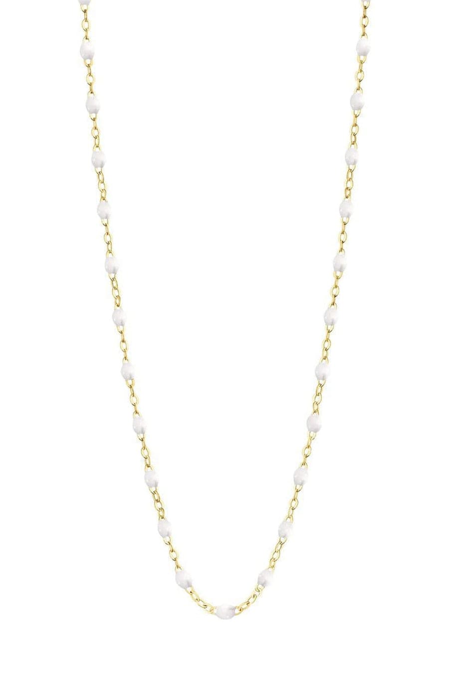 GIGI CLOZEAU-Classic Gigi Necklace - 16.5in - White-WHITE