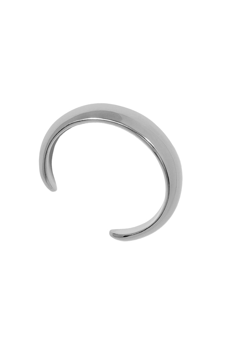 Puffy Cuff Bracelet - Silver