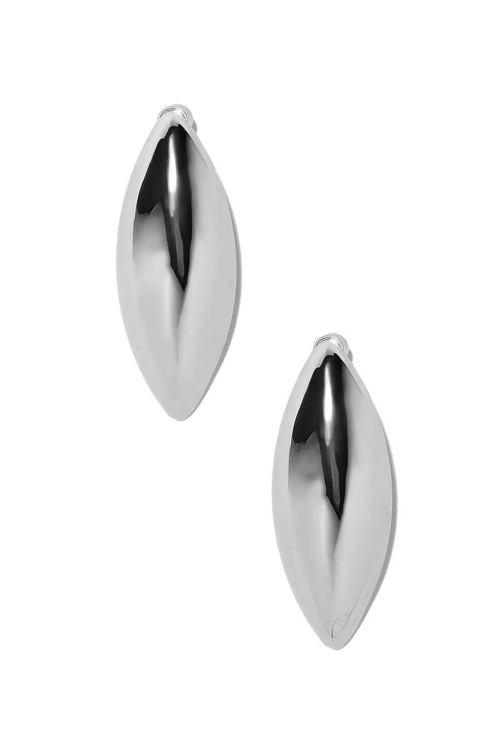 JENNIFER FISHER-Puffy Dagger Earrings-SILVER