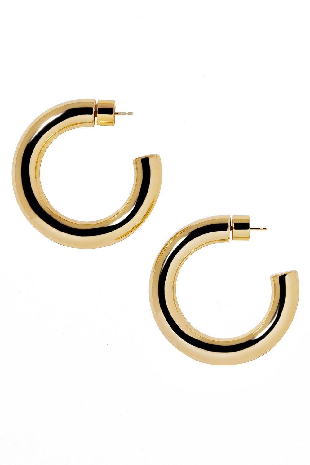 JENNIFER FISHER-Jamma Mini Hoop Earrings - 1in-YELLOW GOLD