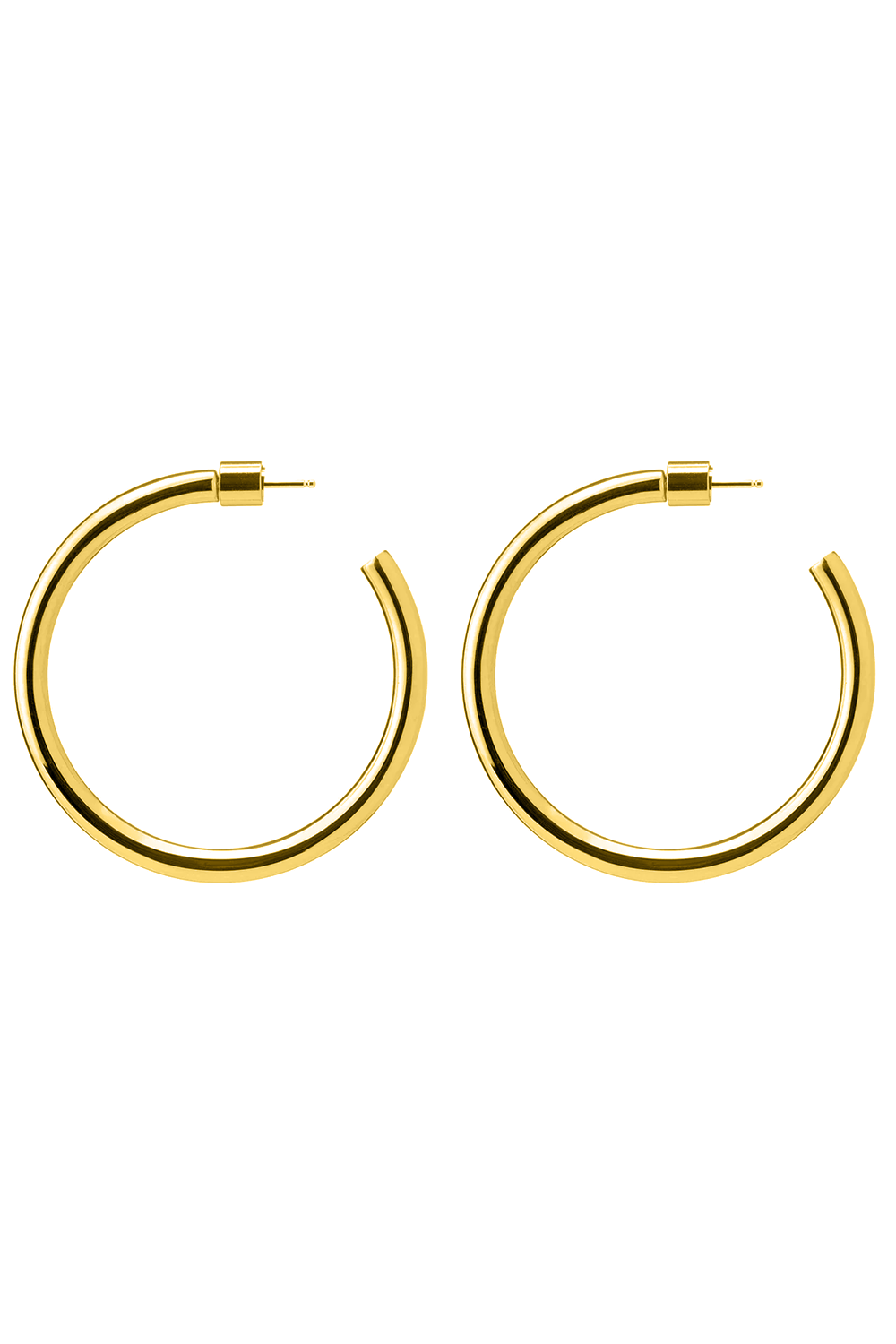 Lilly Baby Hoop Earrings - 1.5" JEWELRYBOUTIQUEEARRING JENNIFER FISHER YELLOW GOLD  