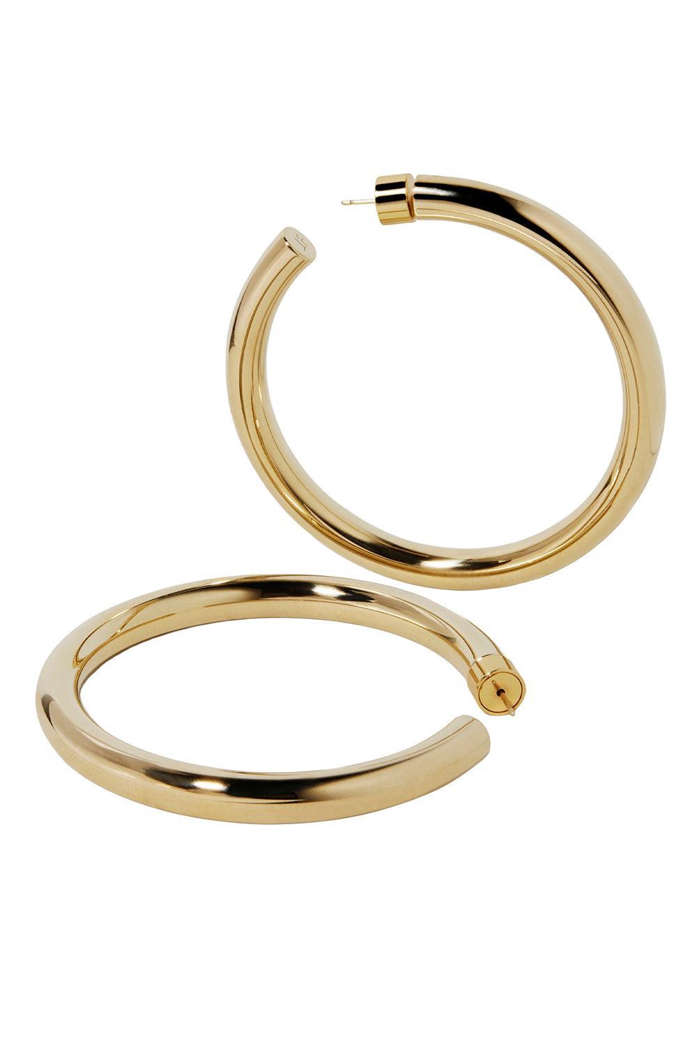 Samira Hoop Earrings - 2in-SILVER-JEWELRYBOUTIQUEEARRING-JENNIFER FISHER