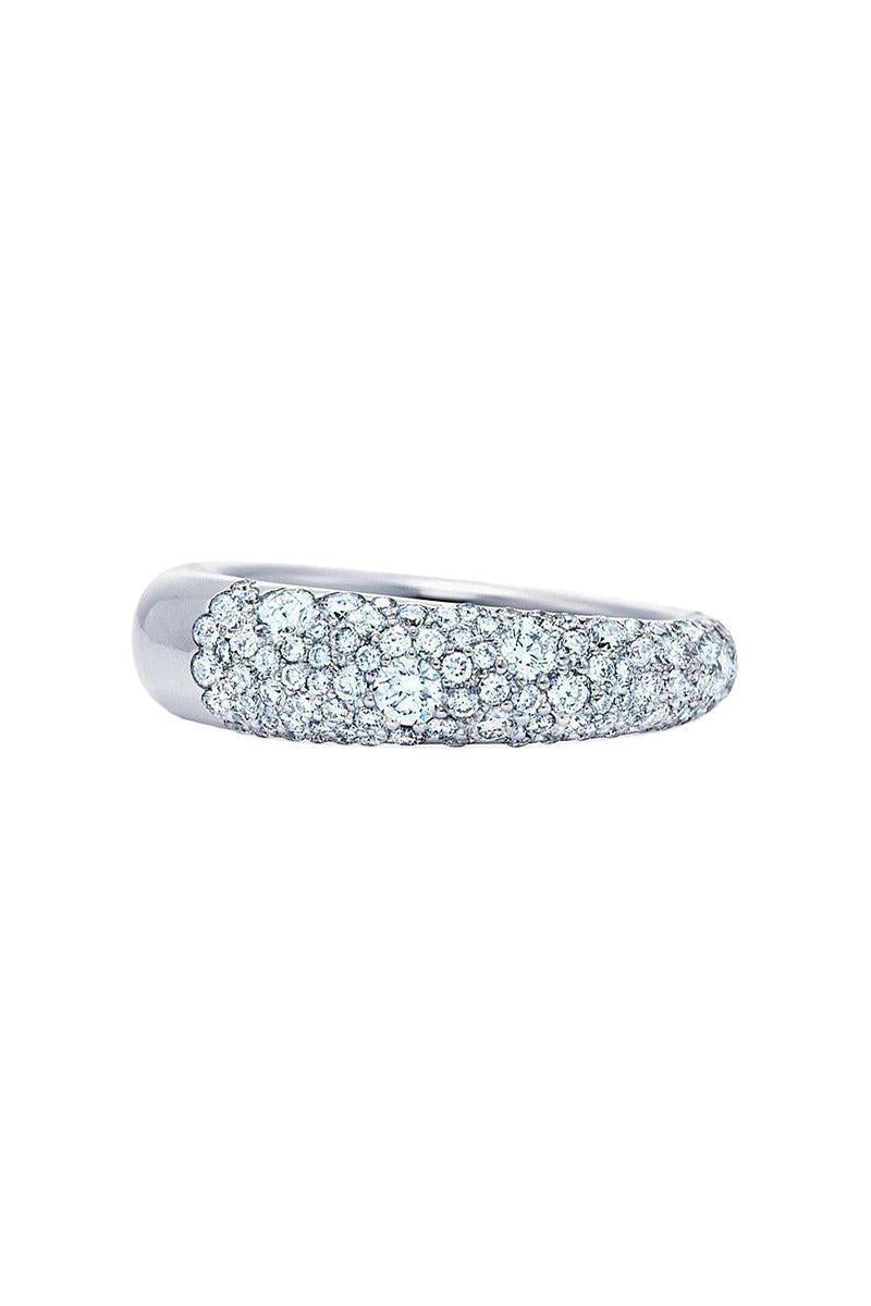Cobblestone Diamond Band Ring-WHITE GOLD-6-JEWELRYFINE JEWELRING-KWIAT