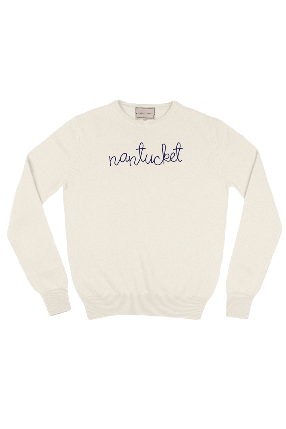 Nantucket Crewneck - Cream-CREAM-XS-CLOTHINGTOPSWEATER-LINGUA FRANCA