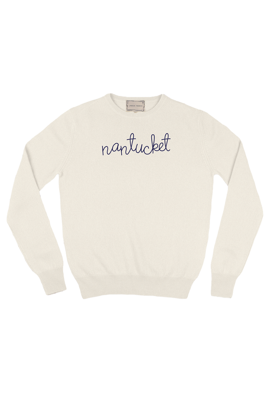 Nantucket Crewneck - Cream-CREAM-XS-CLOTHINGTOPSWEATER-LINGUA FRANCA