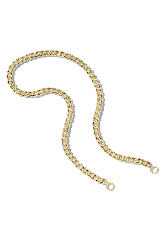 Rolling Curb Necklace - Yellow Gold - 18in-YELLOW GOLD-18-JEWELRYFINE JEWELNECKLACE O-MARLA AARON