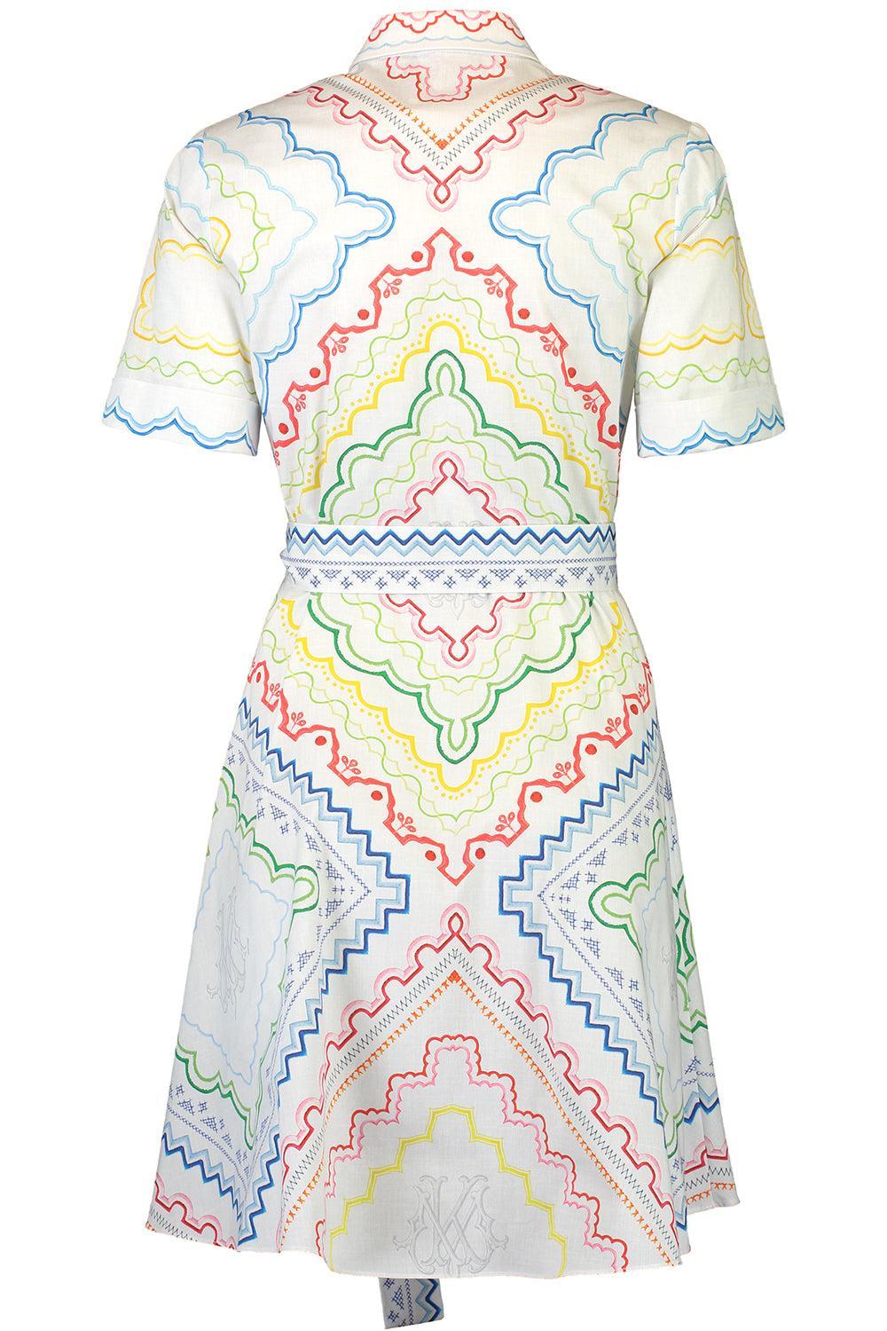 Chima Mini Stretch Dress-GEOMETRC-2-CLOTHINGDRESSCASUAL-MARY KATRANTZOU