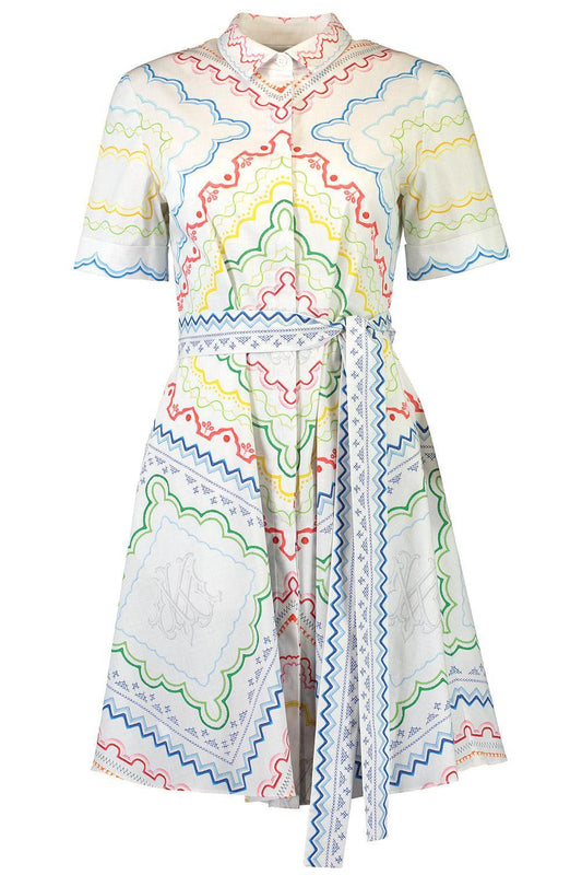 Chima Mini Stretch Dress-GEOMETRC-2-CLOTHINGDRESSCASUAL-MARY KATRANTZOU