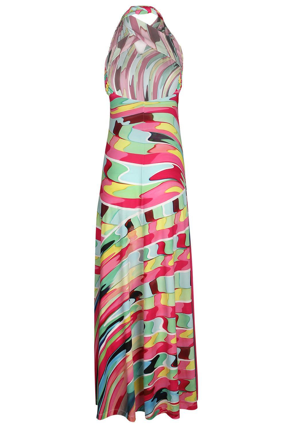 Dionne Maxi Dress-GEOMETRC-XS-CLOTHINGDRESSCASUAL-MARY KATRANTZOU