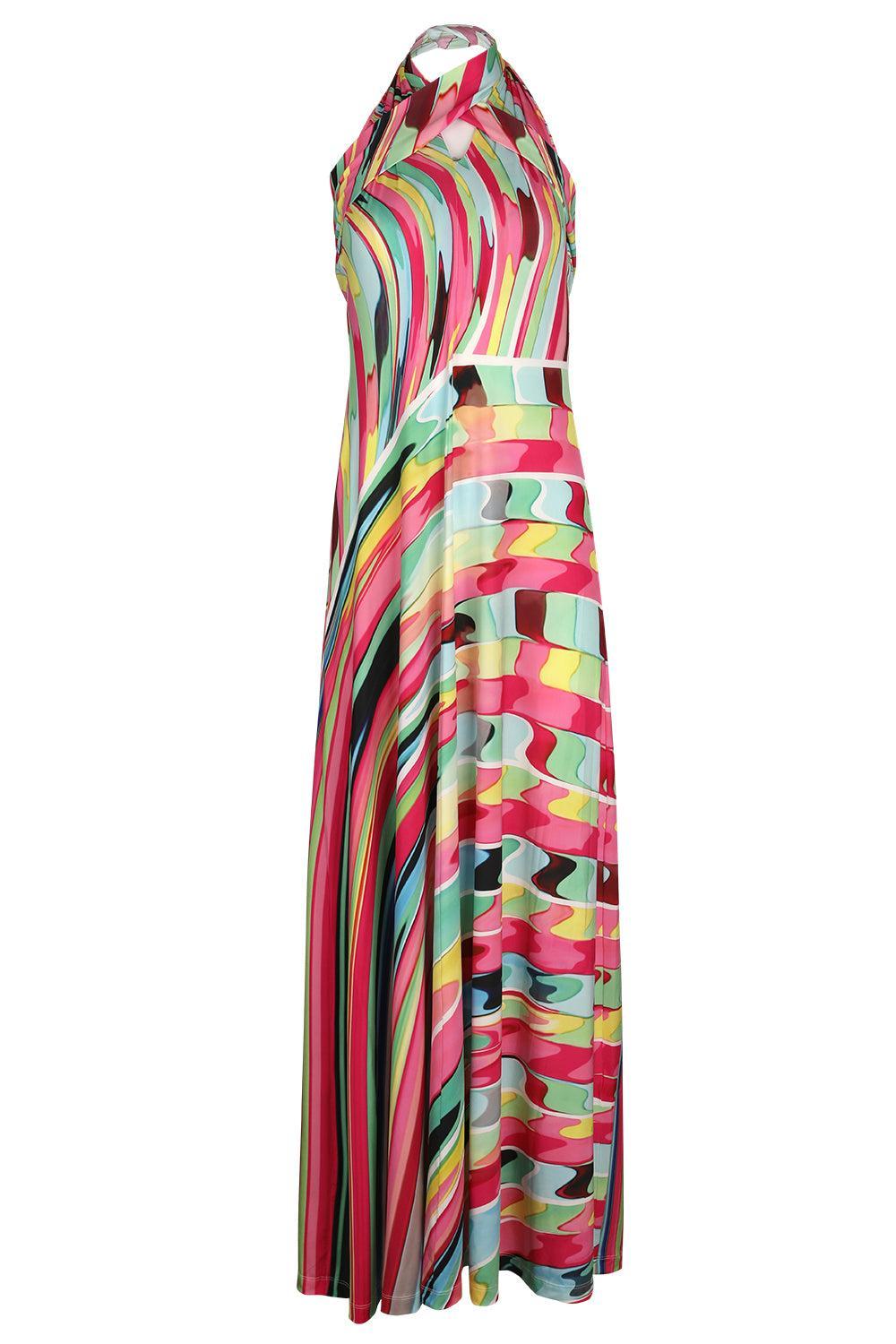 Dionne Maxi Dress-GEOMETRC-XS-CLOTHINGDRESSCASUAL-MARY KATRANTZOU