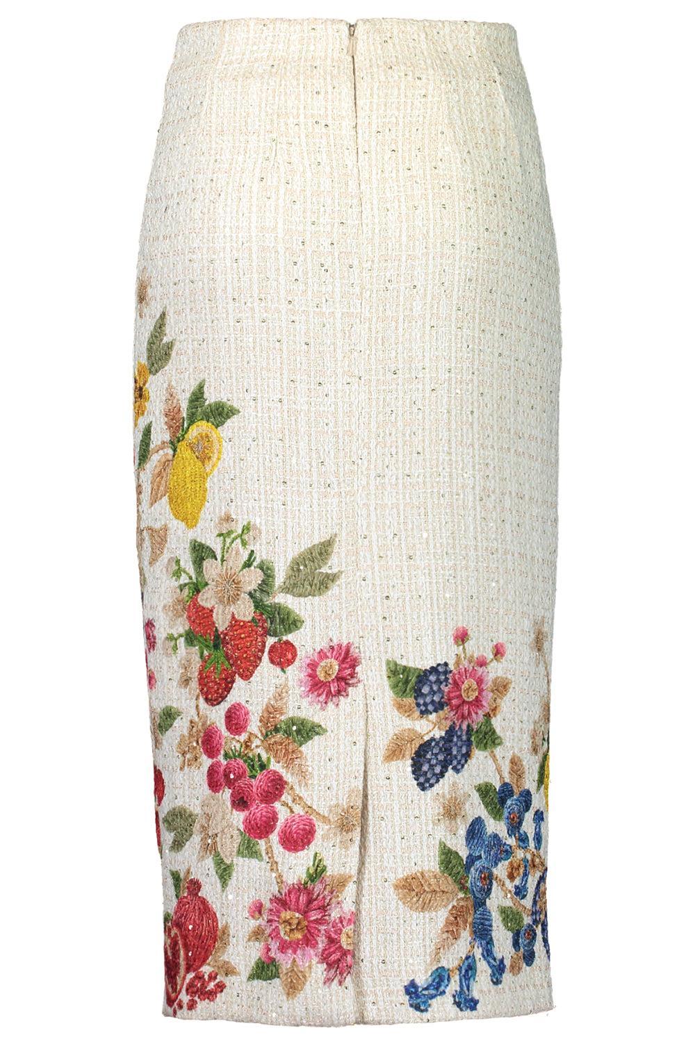Vargas Skirt - Fruitavola-FLORAL-2-CLOTHINGSKIRTMIDI-MARY KATRANTZOU