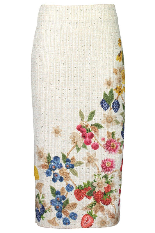 Vargas Skirt - Fruitavola-FLORAL-2-CLOTHINGSKIRTMIDI-MARY KATRANTZOU