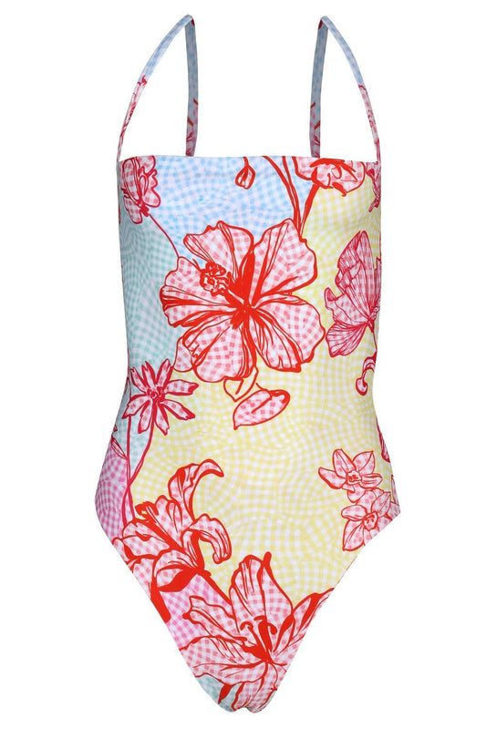 Apricii One Piece - Tutiefruti-FLORAL-XS-CLOTHINGSWIM-MARY KATRANTZOU