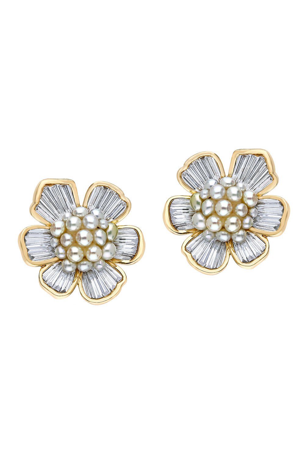 MOKSH-Keshi Pearl Nuur Earrings-YELLOW GOLD