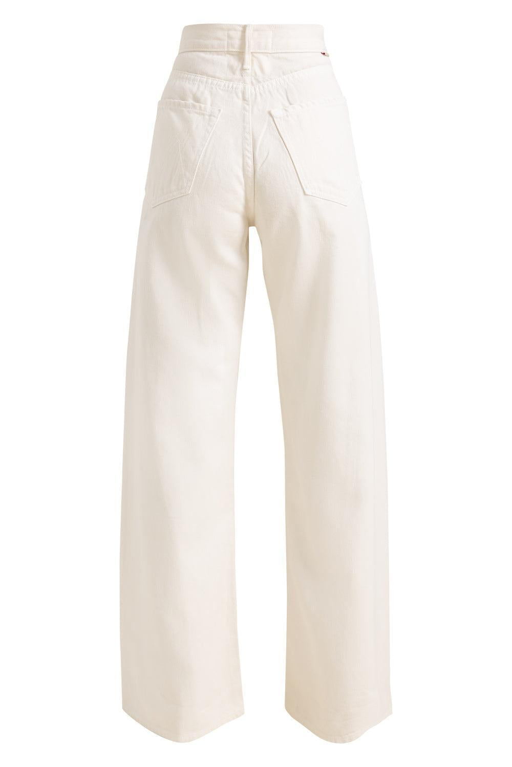 The Lemon Twist Sneak Pant-CREAM-27-CLOTHINGPANTDENIM-MOTHER