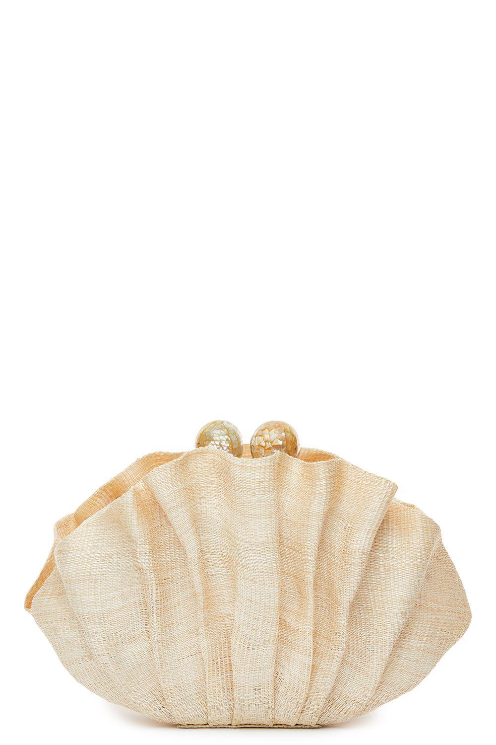 The Origami Scallop-SAND-O/S-HANDBAGCLUTCHES-POOLSIDE