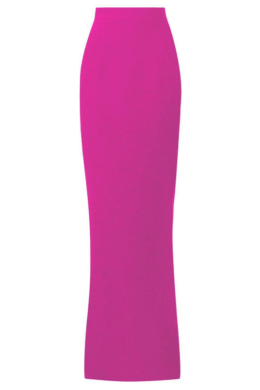 SAFIYAA-Sidha Skirt - Wild Strawberry-