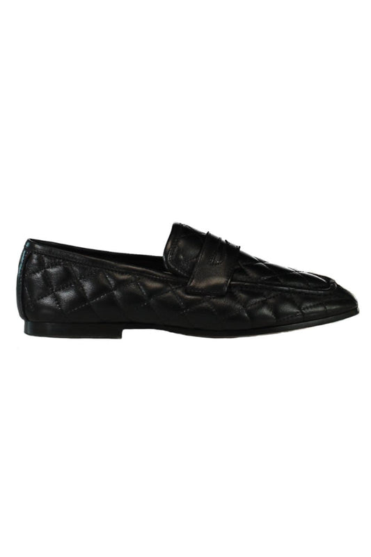 Essenziale Quilted Loafer - Black-BLACK-36-SHOEFLAT SHOE-SOPHIQUE