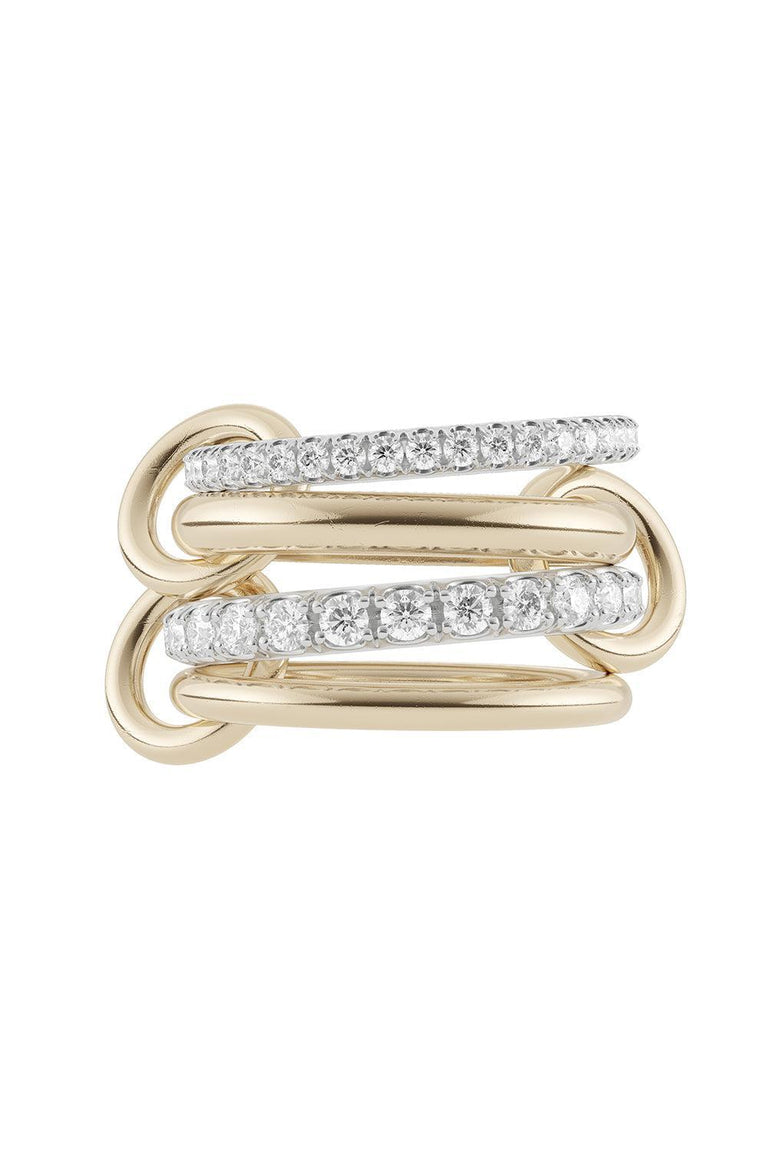 Diamond Halley Four Band Ring