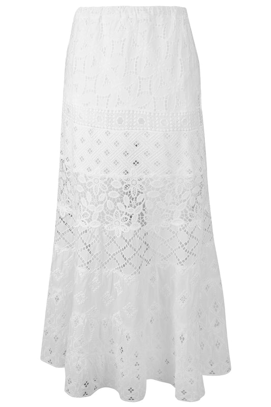 Artemisia Skirt - Bianco-WHITE-XS-CLOTHINGSKIRTMAXI-TEMPTATION POSITANO