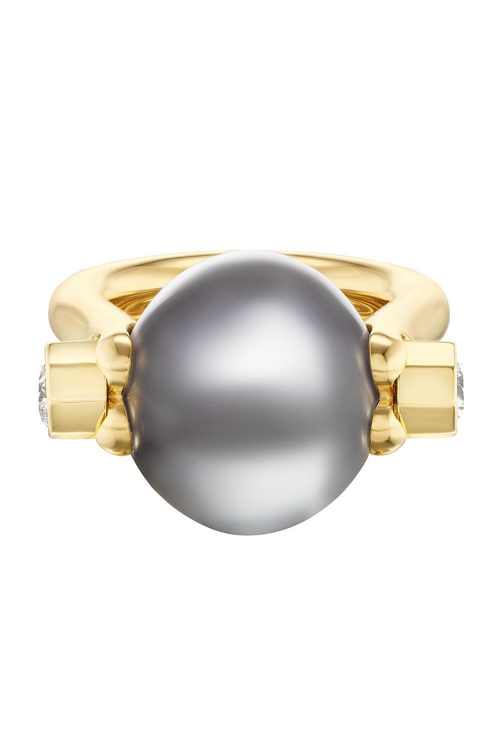 Pearl Machina Ring-YELLOW GOLD-7-JEWELRYFINE JEWELRING-UNIFORM OBJECT