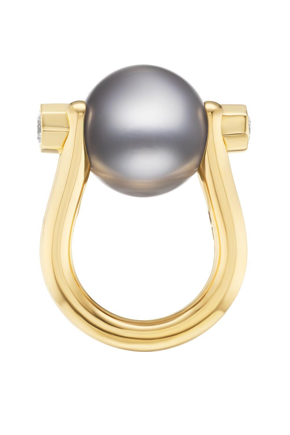 Pearl Machina Ring-YELLOW GOLD-7-JEWELRYFINE JEWELRING-UNIFORM OBJECT