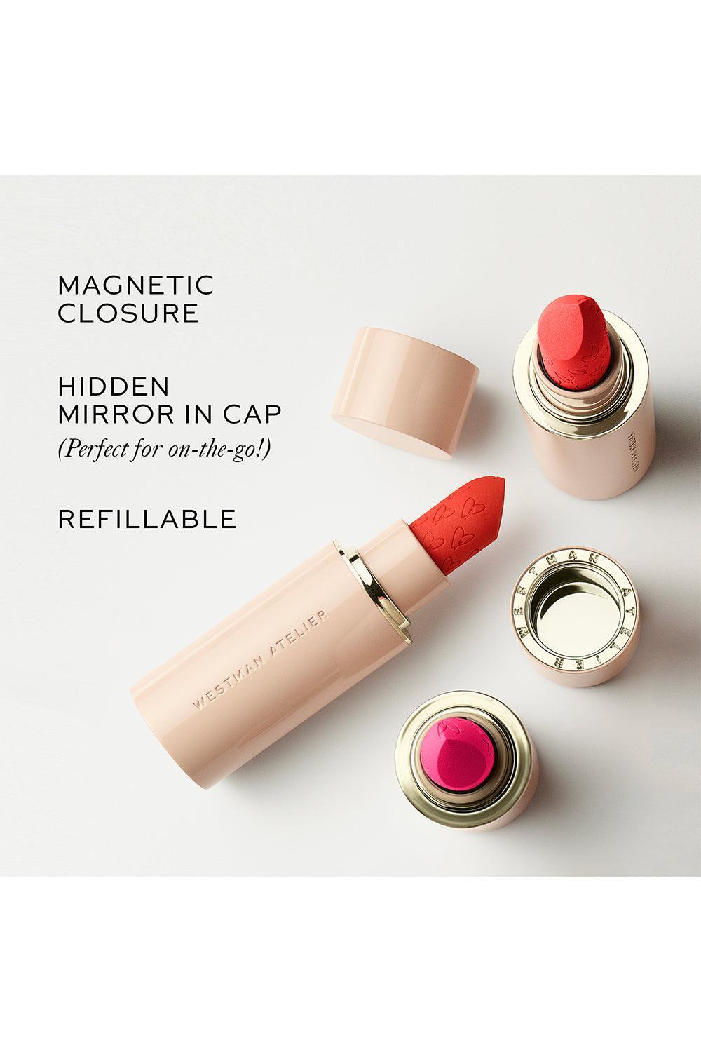 Lip Suede Matte Lipstick - Rose-ROSE-BEAUTYCOLOR-WESTMAN ATELIER